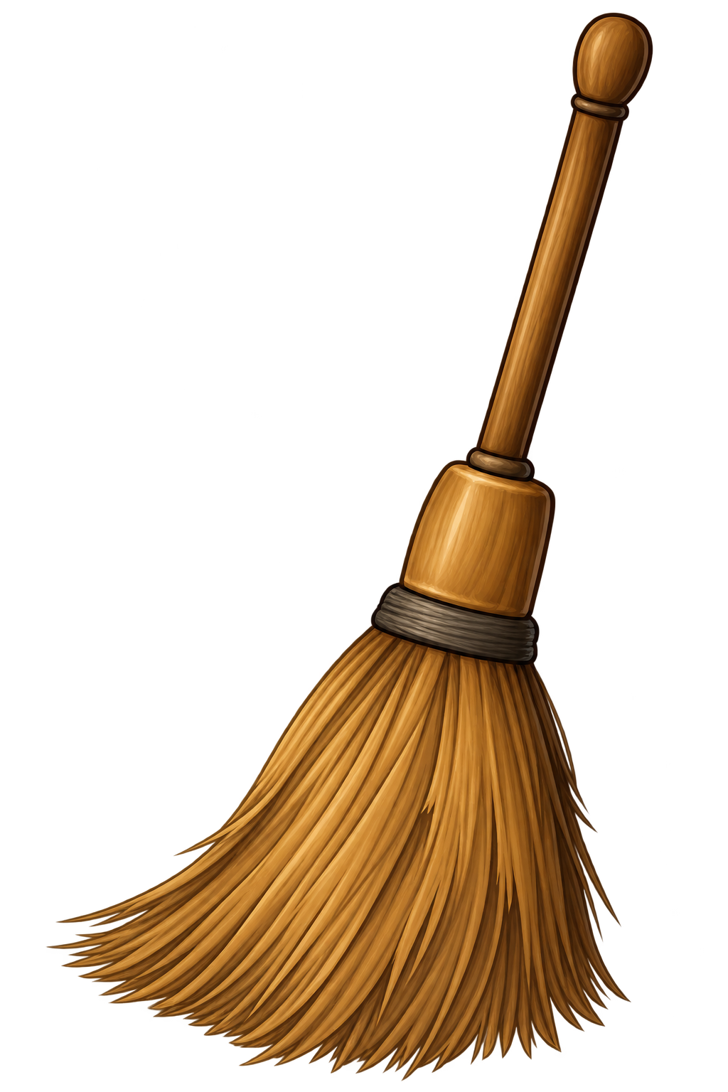 Lindsay’s broom artwork